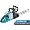 WUIETI Motosega a batteria senza spazzole da 16 pollici 3500W per Makita 18V Batteria senza attrezzi Stringere la catena Oliatore automatico Taglio da giardino