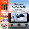 Junsun Android Auto 360 ° Autoradio Per Fiat 500X 2014 2015 2016 2017-2020 Multimedia Wireless CarPlay SWC GPS Navi RDS DSP FM