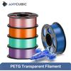 ANYCUBIC PETG PLA Trasparente Filamento Stampante 3D Multicolor 1.75mm Filamento Stampante 3D Per Kobra 3 Combo S1C FDM Stampante 3D