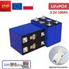 SJY 4 celle per batteria al litio ferro fosfato LiFePO4 da 3,2 V 100 Ah, BMS opzionale, motore per auto fai da te 4S 12 V 8 S 24 V, sistema solare 16 S 48 V