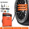 ETENWOLF ZEPHYR V3 Compressore per auto portatile 160 PSI 100% Duty Cycle Gonfiatore per pneumatici per auto 7800mAh per auto Moto Biciclette Palle