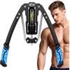 NONE Power Twister, Resistenza idraulica regolabile 10-200 kg, Esercitatore toracico per uomo, Espansore toracico fitness, Attrezzatura per esercizi per le braccia
