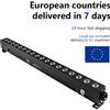 AICPOSE DMX 18x12W LED RGBWAUV Barra LED Pixel Wall Washer, Illuminazione per Palcoscenico, Feste, Matrimoni ed Eventi