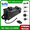 UNITPACKPOWER Batteria per eBike Frog 24V 36V 48V 15Ah 20Ah con celle 18650, batteria da sellino per motore Bafang da 1000W 750W 500W 350W 250W