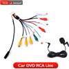 Junsun Cavo adattatore Aux-in per cavo di uscita RCA per autoradio Junsun con accessori per auto MIC