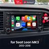 Junsun Autoradio da 7 pollici per Seat Leon MK3 5F 2012-2020 Wireless CarPlay Android Auto 2 din Multimediale intelligente 4G