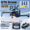 Lenovo Drone GT8 Originale con Doppia Fotocamera 8K Professionale, GPS, FPV, Motore Brushless, Flusso Ottico, Hovering, Quadricottero Pieghevole RC, Giocattolo