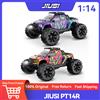 JIUSI PT14R 1/14 RC Auto 80 km/h Corsa fuoristrada ad alta velocità 2.4G Telecomando 4WD Brushless RC Truck 3S 35C 2200mAh