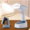 BALASHOV Ferro da stiro a vapore portatile da 1500 W, controllo touch screen, preriscaldamento rapido di 15 secondi, 150 ml, vaporizzatore portatile per vestiti in tessuto piccolo per la casa