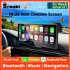 srnubi Schermo Carplay da 10,26" per auto, Smart Screen WiFi CarPlay wireless e Android Auto, Autoradio Bluetooth per Apple Android Stereo