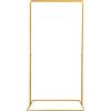 NONE Supporto per Arco Nuziale 100*200cm, Struttura per Decorazioni Floreali e Palloncini, Popolare Supporto in Metallo per Decorazioni