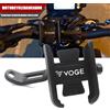 NONE Per Loncin Voge 500r 300r 180 300rr 200ac Moto CNC Accessori In Alluminio Manubrio Supporto Del Telefono Mobile GPS Del Basamento Della Staffa