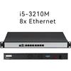 Helorpc Helor 1U Rack Mini PC 2x10G SFP+6xIntel 82574L/82573 Gigabt LAN Inter Celeron J6412 DDR4 mSATA Router di rete Firewall Apparecchio