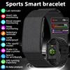 LIGE Nuovo traiettoria GPS AI Bracciale sanitario Frequenza cardiaca Pressione sanguigna Monitor HRV Promemoria chiamate Smart Watch Sport Band Fitness Tracker