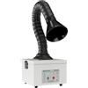 NONE Estrattore di fumi portatile Estrattore di fumo per saldatura da 45 W con filtri a 3 stadi Forte purificatore di aspirazione per incisione Saldatura fai-da-te