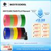 ANYCUBIC Ricarica Filamento PLA Stampante 3D 1.75mm 1 kg/Rotolo Materiali di consumo in gomma plastica per stampante 3D FDM per Kobra 3 S1C