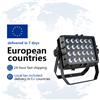 aicpose 24x18W RGBWA UV 6 in 1 Luce da palcoscenico impermeabile per esterni LED Quadrato Par Light Illuminazione professionale per attrezzature da discoteca DJ
