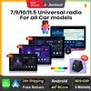 Junsun Universale Auto Radio Stereo Multimedia Video CarPlay Android Auto Intelligen sistemi Per Ford Peugeot Citroen Fiat 7/9/10"