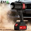 EAFC Versatile pistola ad aria compressa: EAFC Pistola ad aria violenta per soffiaggio di foglie Rimozione della neve e pulizia della polvere Batteria da 21 V Velocità continua