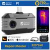 NONE Termocamera P1 per USB C iPhone e telefoni Android 320*240 X3IR Risoluzione 25 Hz 600 ℃ Ispezione delle perdite domestiche della gamma di temperatura