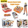 KAYOU Originale Naruto T4W8 JIN1 JIN2 SEA Versione Inglese Globale Booster Box Anime TCG Rara CR Carta da Collezione Ninja World