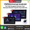 Junsun 7 9 10 pollici universale radio Carplay Android Auto Car Stereo lettore multimediale sistemi intelligenti per Ford Peugeot Fiat