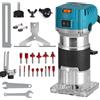 DWiusty 2000W Trimmer Elettrico Fresatura del Legno Taglio Incisione Stozzatrice Versatile Lavorazione Del Legno Router Strumento di Potere con Taglio di Fresatura