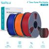 SUNLU Pla Matte Doppio filamento 3D 1,75 mm Neatamente ferito Nessuna bolla Superficie opaca Colori bicolore Filamento PLA per la maggior parte delle stampanti FDM