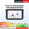 Hizpo 2Din Android Auto Autoradio per Volkswagen VW Skoda Octavia Golf 5 Touran Passat B6 Polo Jetta Amarok CarPlay GPS DSP RDS