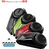 Mornystar S8 Interfono per moto Cuffie per casco 1200M 6 Rider Interfono Bluetooth Comunicazione Interfono GPS Impermeabile FM