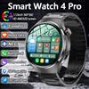 ChiBear 2025 Nuovo orologio 4 Pro NFC GPS Smart Watch da uomo Display AMOLED da 1,53 pollici 100+ modalità sportive Chiamata Bluetooth Smartwatch di fascia alta da uomo