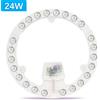 ZGREDED Modulo di sostituzione del pannello della lampada da soffitto a LED 220V Scheda luminosa circolare 24W 6000K/4000K per luci del ventilatore a soffitto