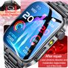 GUHUAVMI 2025New 650nm Laser Condizionamento Vetro Zaffiro Smart Watch Uomo ECG Frequenza cardiaca Micro Esame fisico Salute Smartwatch Temperatura