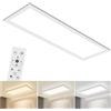 Oraymin Plafoniera a LED da 24 W con telecomando, lampada a schermo piatto 58x20 cm, dimmerabile 2400LM 3000K-6500K, moderna per camera da letto, cucina, soggiorno