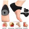 NONE Supporto per piede sperone calcaneare per fascite plantare con coppe per tallone in gel di silicone a forma di U per solette per alleviare il dolore al tallone per uomo donna che cammina