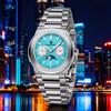 2025 Nuovi orologi da uomo PAGANI DESIGN Orologio al quarzo di lusso da uomo con fasi lunari Orologio cronografo multifunzionale automatico con data e settimana