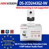 HIKVISION Telecamera IP Hikvision da 4 MP DS-2CD2443G2-IW Rilevazione wireless del corpo umano per interni Telecamera di rete WiFi IR PoE Slot per scheda SD audio bidirezionale