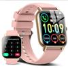 Jxrev Orologio intelligente P66 1,85" | Oltre 100 modalità sportive | IP68 impermeabile ultra sottile | Localizzatore di attività fitness per iOS Android
