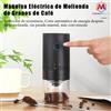 MicroData Macinacaffè elettrico portatile Spessore regolabile Macinacaffè in ceramica Macinacaffè con batteria a lunga durata
