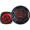 Belson BSS-525FB Altoparlanti per auto coassiali a 2 vie da 100 W con griglia inclusa, rosso - Set di altoparlanti per carichi pesanti con qualità del suono superiore