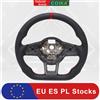 COIKA Aggiornamento del volante originale adatto per Volkswagen Golf 7 7.5 GTI Accessori per auto in materiale in fibra di carbonio in pelle traforata