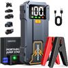 BSMOOM Avviatore di emergenza BSMOOM, scatola di emergenza portatile da 5000 A/7000 A - pacco batteria di avviamento di emergenza per auto, avviamento di emergenza per batteria da 12 V con custodia per il
