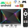 XGODY R69PLUS/T95PRO 8K/6K TV Box Android 13.0 H618 chip, 4GB+32GB/64GB/128GB ROM Octa-core UHD WIFI6 Lettore multimediale Bluetooth 5.0