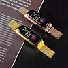 PEO Bracciale per Xiaomi Mi Band 7 NFC Strap Sport cinturino ad anello milanese Miband7 smartwatch Cintura di ricambio su mi band 5 4 3 6