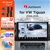 Junsun 360 ° Telecamera panoramica Autoradio a 8 core per VW Volkswagen Tiguan 1 NF 2006-2016 Wireless CarPlay Android Auto Stereo GPS