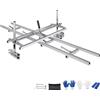 SucceBuy Mulino per motoseghe Planking Fresatura Barra guida da 14-36 pollici Taglio del legname del legno Segeria portatile Mulino per sega a catena in acciaio in alluminio