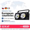 aicpose 2x100w Blinder COB 2 Occhi DMX Illuminazione scenica Led 200W Bianco freddo/caldo Dmx Stage TV Studio Chiesa Strobe Illuminazione scenica