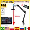 YIZHAN Microscopio digitale elettronico YIZHAN con obiettivo zoom 150X, fotocamera HD 4K 60MP/48MP/13MP, HDMI USB, strumenti di saldatura industriale, chip IMX323/IMX327/IMX415, 1080P 60FPS.