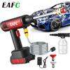 EAFC Pistola ad acqua elettrica ad alta pressione 60Bar Pistola per lavaggio auto Rondella Pulitore ad alta pressione wireless portatile con batteria
