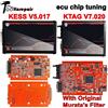 NONE KESS V2.80 V5.107 PCB Rosso con Filtro Murata Originale KTAG V2.25 V7.020 Strumento di Programmazione Chip ECU 4LED Online V2 Master